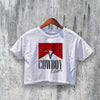 Cowboy Crop Top Cowboy Killer Crop Tee Vintage Western Y2K Shirt