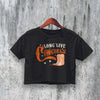 Cowboy Crop Top Cowgirl Crop Tee Long Live Shirt Vintage Cowboy Merch