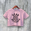 Dead Kennedys Logo Crop Top Punk Rock Crop Tee Dead Kennedys Shirt