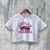 Declan McKeena Crop Top Vintage Album Art Crop Tee 90s Style Car Shirt