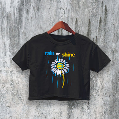 Dominic Fike Crop Top Rain or Shine Crop Tee 2019 Tour Shirt Music Concert