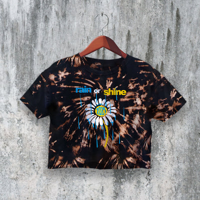 Dominic Fike Crop Top Rain or Shine Crop Tee 2019 Tour Shirt Music Concert