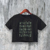 Mushroom Crop Top Y2K Crop Tee Vintage Mushroom Lover Shirt - bestshirtz#
