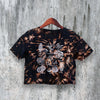 Fungi Crop Top Y2K Crop Tee Vintage Mushroom Shirt Fungi Lover Gift