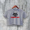Louis Crop Top Y2K Crop Tee Tommo Way Shirt Pop Music Merch