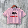 Louis Crop Top Y2K Crop Tee Tommo Way Shirt Pop Music Merch