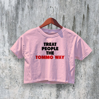 Louis Crop Top Y2K Crop Tee Tommo Way Shirt Pop Music Merch