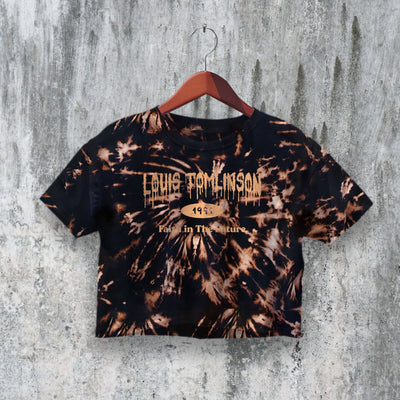 Louis Crop Top 90s Tour Crop Tee Faith Future Shirt Y2K Pop Music