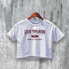 Louis Crop Top 90s Tour Crop Tee Faith Future Shirt Y2K Pop Music