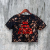 Dick Back In Town Crop Top Y2K Crop Tee Statement Shirt Stupid Gift - bestshirtz#