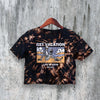 Get Vacation Crop Top Y2K Crop Tee Life is Grim Shirt Skeleton Lover - bestshirtz#