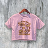 Be The Good Crop Top Y2K Crop Tee Fungi Lover Mushroom Shirt