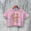 Bright Your Day Crop Top Y2K Crop Tee On My Way Shirt Cute Fun Gift