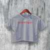 Father Figure Crop Top Y2K Crop Tee Bitch Shirt Statement Merch - bestshirtz#