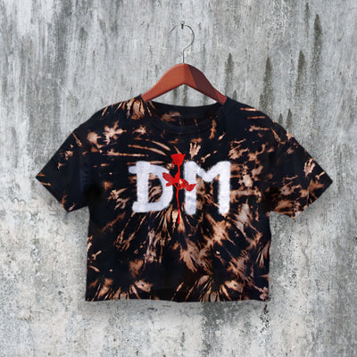 DM Crop Top Depeche Mode Crop Tee Violator Album Art Shirt Music Merch