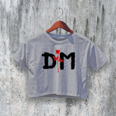 DM Crop Top Depeche Mode Crop Tee Violator Album Art Shirt Music Merch