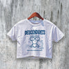 Descendents Crop Top 9th & Walnut Crop Tee Milo Tour Shirt Punk Band - bestshirtz#