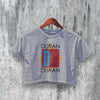 Duran Duran Crop Top MTV New Year's Crop Tee 80s Pop Rock Shirt - bestshirtz