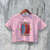 Duran Duran Crop Top MTV New Year's Crop Tee 80s Pop Rock Shirt - bestshirtz