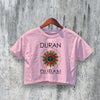 Duran Duran Crop Top Seven and the Ragged Tiger Crop Tee Pop Shirt - bestshirtz
