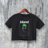 Frank Ocean Blonde Crop Top Blond Crop Tee Vintage Album Art Shirt