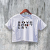 Frank Ocean Crop Top Boys Don't Cry Crop Tee Aesthetic Music Shirt