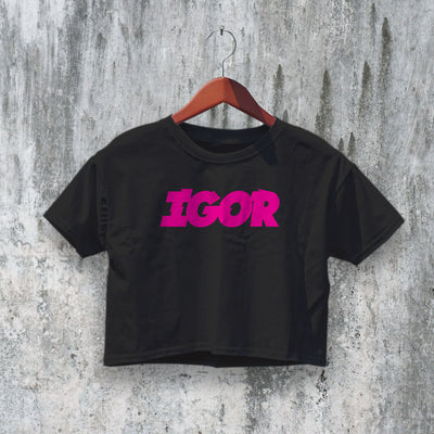 Tyler The Creator Logo Crop Top Igor Crop Tee Aesthetic Rapper Shirt