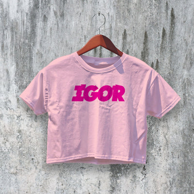 Tyler The Creator Logo Crop Top Igor Crop Tee Aesthetic Rapper Shirt