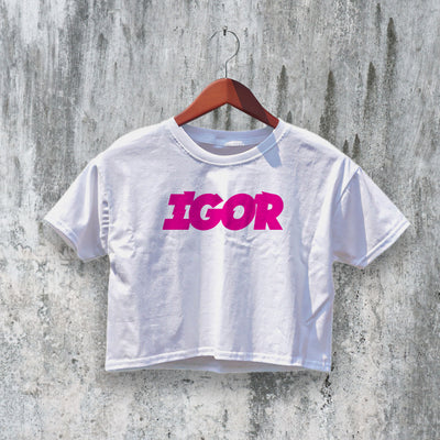 Tyler The Creator Logo Crop Top Igor Crop Tee Aesthetic Rapper Shirt