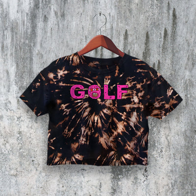 Tyler The Creator Logo Crop Top Golf Wang Crop Tee Fan Artistic Shirt