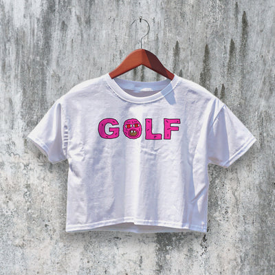 Tyler The Creator Logo Crop Top Golf Wang Crop Tee Fan Artistic Shirt