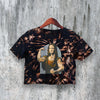 GYM Crop Top Fun Art Crop Tee Cute GYM Shirt Athletic Casual Trendy - bestshirtz
