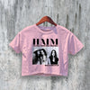 HAIM Crop Top Women in Music Crop Tee Fan Aesthetic Shirt Band Music Merch