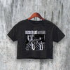 Hüsker Dü Crop Top Land Speed Record Shirt Grunge Retro Punk Crop Tee - bestshirtz