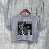 Hüsker Dü Crop Top Land Speed Record Shirt Grunge Retro Punk Crop Tee - bestshirtz