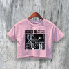 Hüsker Dü Crop Top Land Speed Record Shirt Grunge Retro Punk Crop Tee - bestshirtz