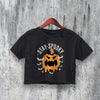 Halloween Crop Top Stay Spooky Crop Tee Horror Pumpkin Shirt - bestshirtz#