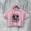 Halloween Crop Top Horrify Club Crop Tee Vintage Horror Shirt - bestshirtz#