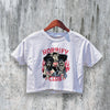 Halloween Crop Top Horrify Club Crop Tee Vintage Horror Shirt - bestshirtz#