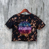 Incubus Crop Top Psychedelic Circle Crop Tee Vintage Rock Shirt Tour Logo