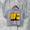 The Jesus and Mary Chain Crop Top Darklands Crop Tee Music Band Shirt