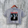 The Jesus and Mary Chain Crop Top Indie Crop Tee Jesus and Mary Chain Shirt