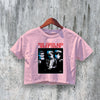 The Jesus and Mary Chain Crop Top Indie Crop Tee Jesus and Mary Chain Shirt