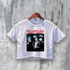 The Jesus and Mary Chain Crop Top Indie Crop Tee Jesus and Mary Chain Shirt