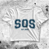 SZA Crop Top SOS Crop Tee Album Art Logo S.O.S SZA Shirt - bestshirtz#