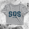 SZA Crop Top SOS Crop Tee Album Art Logo S.O.S SZA Shirt - bestshirtz#