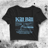 SZA Crop Top SZA Kill Bill Crop Tee SOS Music Lyrics Shirt - bestshirtz#