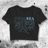 SZA Crop Top Ctrl Crop Tee Album Cover Art Ctrl SZA Shirt - bestshirtz#