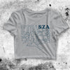 SZA Crop Top Ctrl Crop Tee Album Cover Art Ctrl SZA Shirt - bestshirtz#