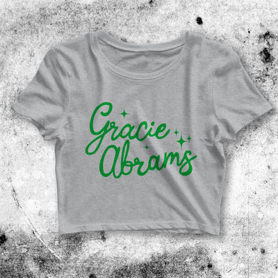 Logo Gracie Abrams Crop Top Gracie Abrams Crop Tee Aesthetic Music Shirt - bestshirtz#